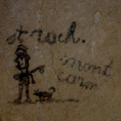  Graffiti de saint Roch.