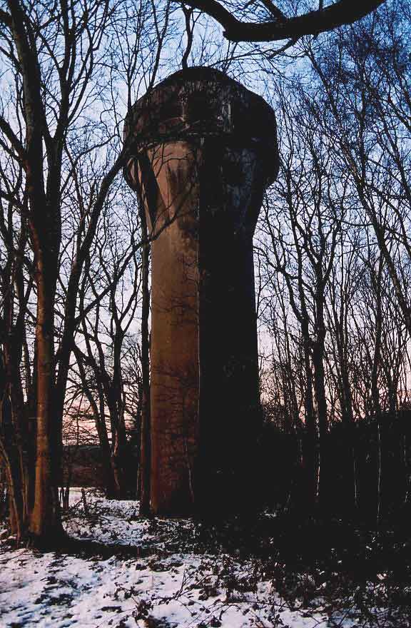 Tour d'air d'un fort Brialmont r�am�nag�.