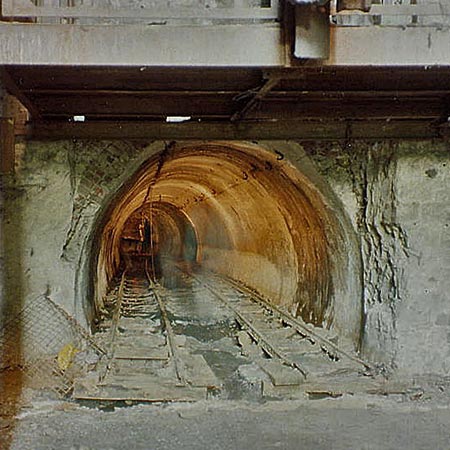 Entr�e de la galerie de 6 M�tres.