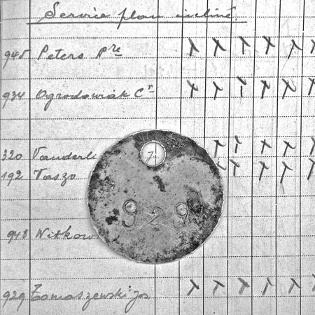 M�daille de mineur.
