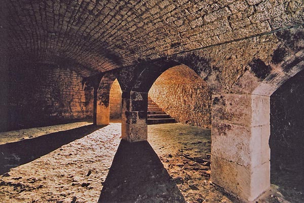 Fondations de l'abbaye Saint-Vanne.