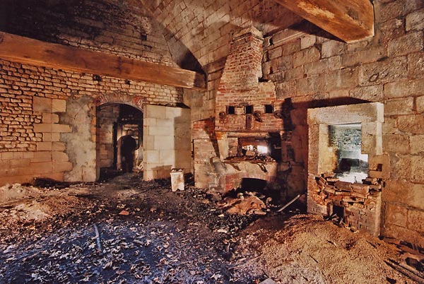 Manutention de si�ge du bastion de la Reine.