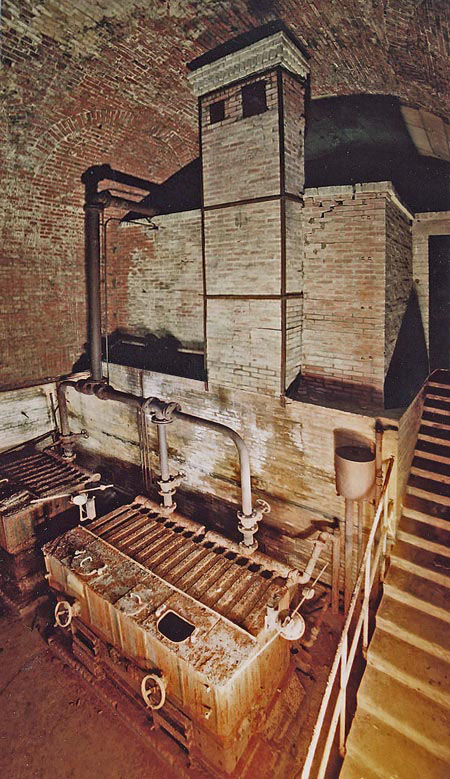 Chaufferie de la citadelle.