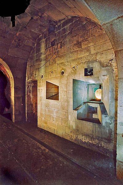 Vestibule de magasin à poudre.