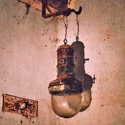 Lampe � gaz � double manchon.