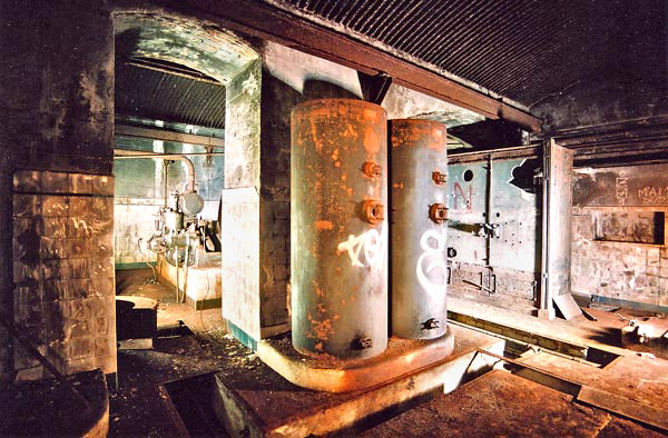 R�servoirs d'air comprim� de d�marrage.