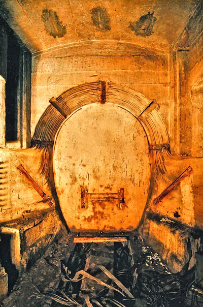 Amorce de galerie.