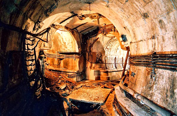 Le point nodal des galeries.