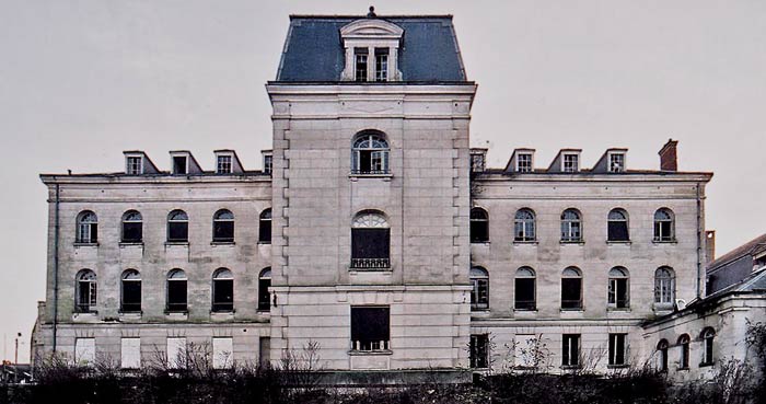 Fa�ade nord de l'hospice.