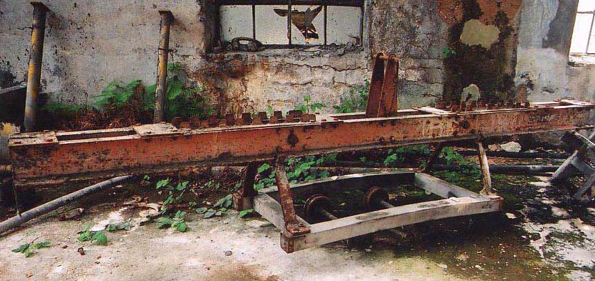 Chariot porte-palonnier.